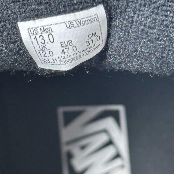 VANS~Men’s~Green Camo 508731  Hi-Top Skateboarding Sneakers~Size 13 - Picture 8 of 8